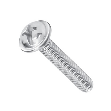M5 X 25mm Flanged Combination head washer head SS 304 Screw (Dia. 5mm, Length 25mm)