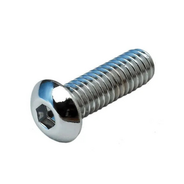 M2 X 8mm Hex (Allen) Button Head SS 304 Screw (Dia. 2mm, Length 8mm)